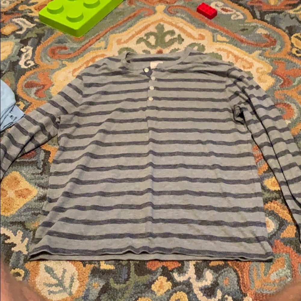Long sleeve henley